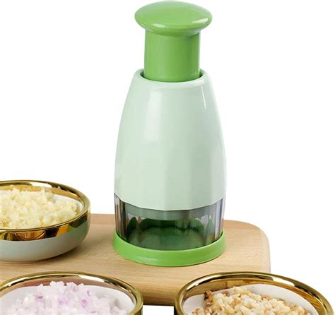 Amazon Food Chopper Hand Press Chopper Dicer Vegetable Chopper