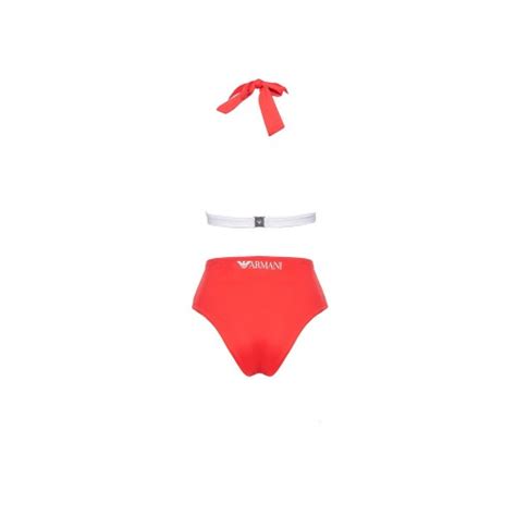 Bikini EA7 Emporio Armani Modelo 262533 1P324 En Color Rojo
