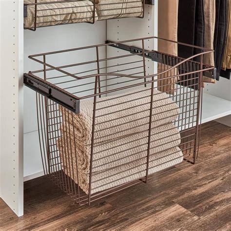 Rev A Shelf Pull Out Closet Wire Baskets 18 W X 14D X 18H