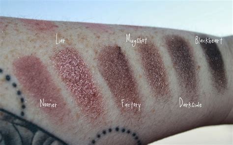 Naked Palette Swatches And Look Love Leah