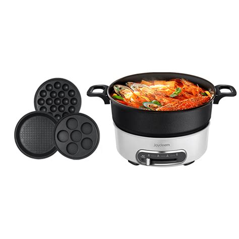 Get Joydeem Split Electric Hot Pot Multifunctional Frying Stew Roasting Pot Delivered Weee