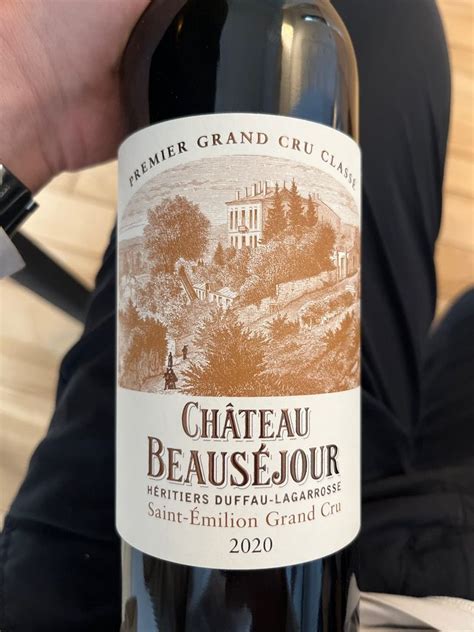 Ch Teau Beausejour Duffau Lagarrosse France Bordeaux