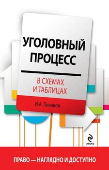 Книга "Уголовный процесс в схемах и таблицах" - Пикалов Игорь ...