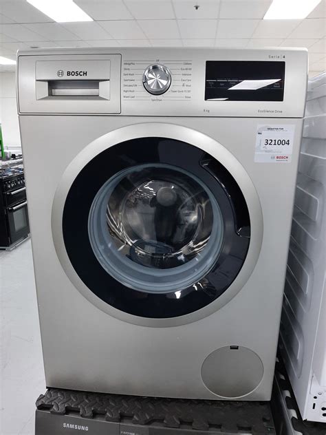 Bosch Serie 4 WAN282X1GB 8Kg Washing Machine with 1400 rpm - Silver ...