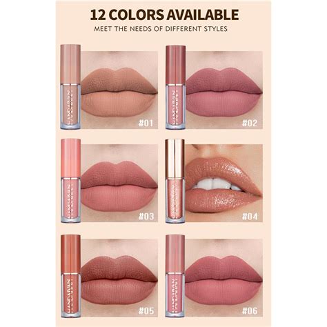 Cheap Pcs Liquid Velvet Matte Lip Gloss Red Lipstick Nude Makeup