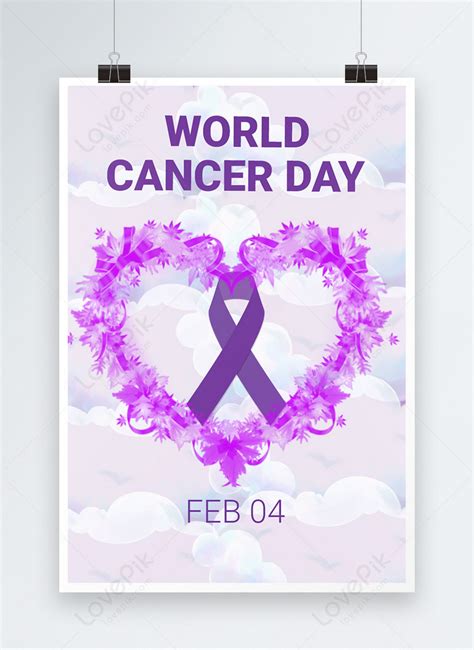 unique world cancer day poster template image_picture free download