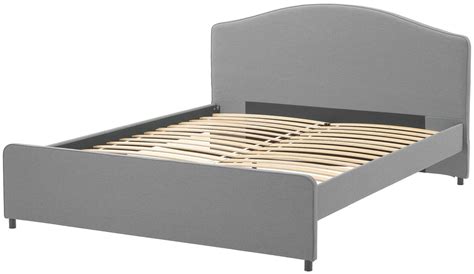 Двуспальная кровать Кровать Хауга ИКЕА 160x200 Висле серый - купить по ...