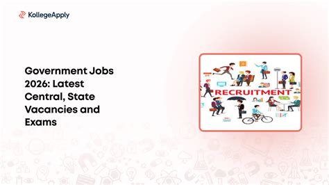 Government Jobs 2026: Latest Central, State Vacancies and Exams