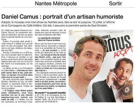 daniel camus ouest france juillet daniel camus