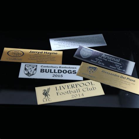 Personalised Custom Laser Engraved Small Plaque Sign Trophy