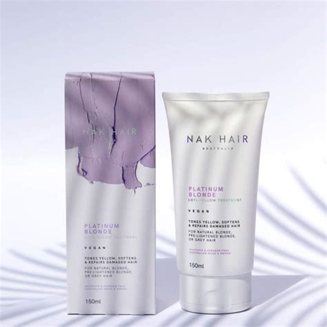 Nak Hair Platinum Blonde Anti Yellow Treatment Ml Hair Us Out