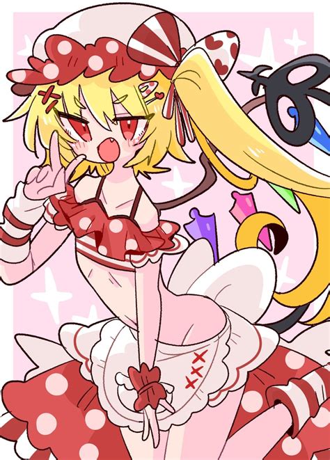 Flandre Scarlet Touhou And 1 More Drawn By Op Na Yarou Danbooru