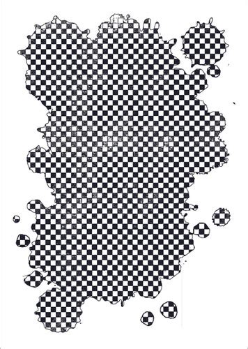 A Checkerboard Stain By Olga Heldwein Funky Fossil Designs