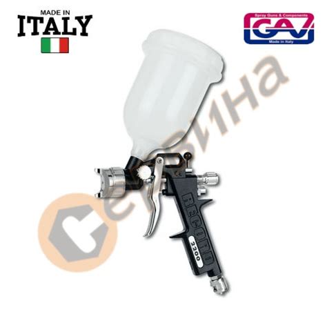 Бояджийски пистолет GAV RECORD 2200 - ф1.5мм - 125лв | Пистолети за боя ...