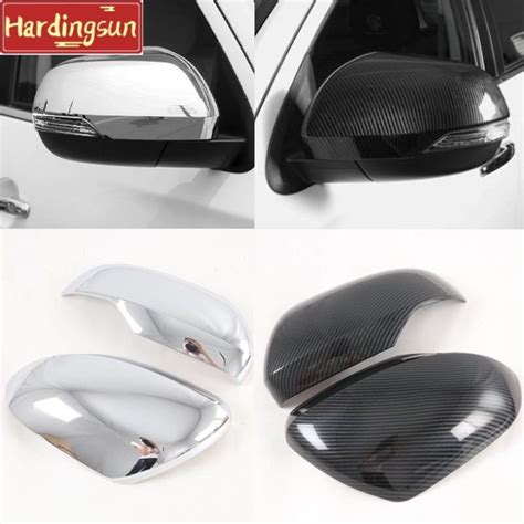 Hardingsun For Mitsubishi MONTERO SPORT 2016 2023 Rearview Mirror Cover