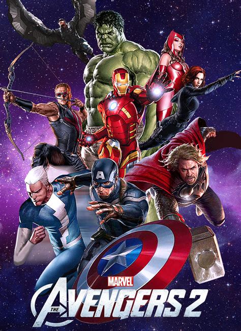 The Avengers 2 Poster by Timetravel6000v2 on DeviantArt