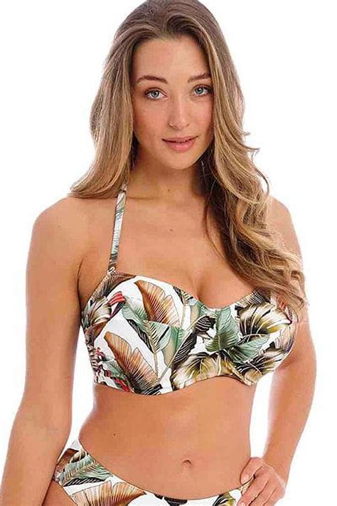 Fantasie Kinabalu Underwire Twist Bandeau Bikini Top Fs Walmart
