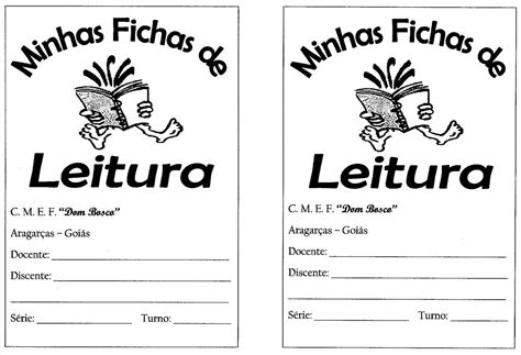Ficha De Leitura 1º Ano