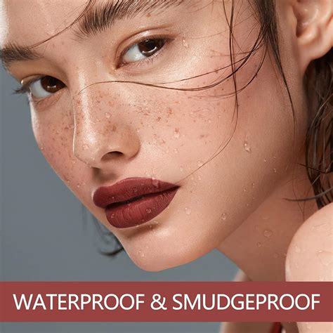 Maki Yika Brown Nude Liquid Lipstick Long Lasting Hour Matte Lipstick For Women