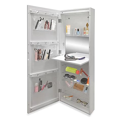 New View Makeup Cabinet with LED Light - Bed Bath & Beyond