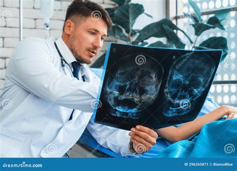 Doctor in Professional Uniform Examining Patient at Hospital Jivy Stock Image - Image of ...