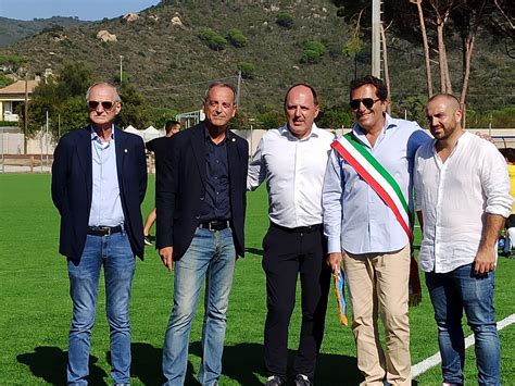 Inaugurazione Campo Sportivo Teseo Tesei Di Marina Di Campo Figc Crt