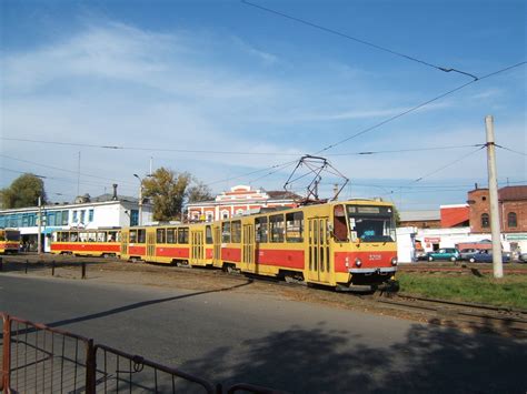 Барнаул, Tatra T6B5SU № 3206 — Фото — Городской электротранспорт