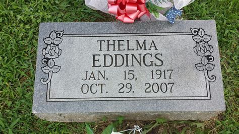 Thelma Inez Henderson Eddings 1917 2007 Find A Grave Memorial