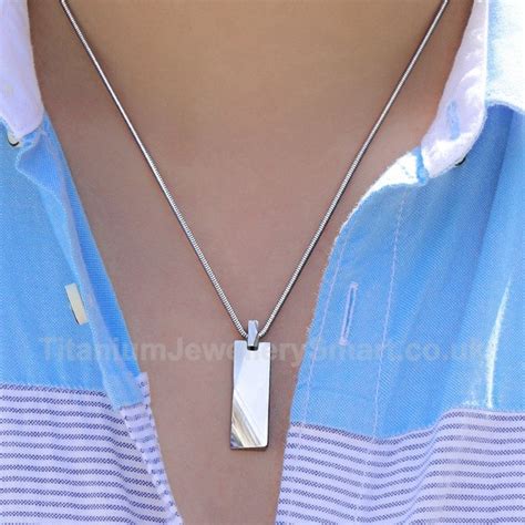 Titanium Unisex Pendant £99 Titanium Jewellery Uk