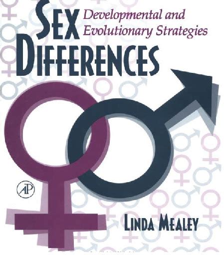 Sex Differences Developmental And Evolutionary Strategies PDF