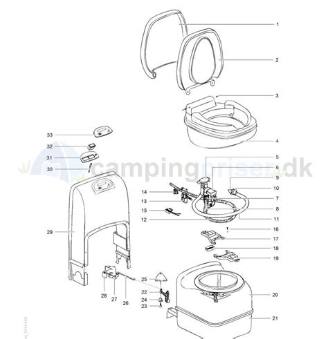 Campingpriser.dk - Kontaktsæt Thetford toilet