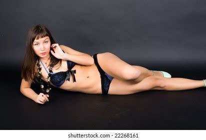 Back Portrait Shirtless Sexual Brunette Stock Photo Shutterstock