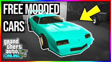 How To Get Modded Cars For Free In Gta Online Giveaway Youtube