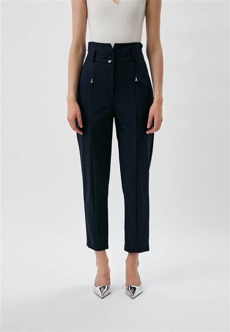 Брюки Patrizia Pepe, цвет: синий, RTLACB093901 — купить в интернет ...