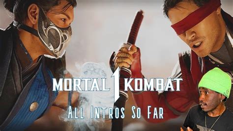 Mortal Kombat 1 All Intro Dialogue So Far YouTube