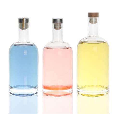 700ml Super Flint Square Glass Vodka Bottle Gin Spirits Bottle - Glass