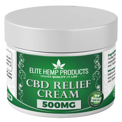 Cbd Pain Relief Cream 500mg Hemp777 Store