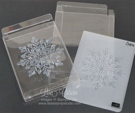 Quick Tip Embossing On Acetate Card Boxes Lisa S Stamp Studio