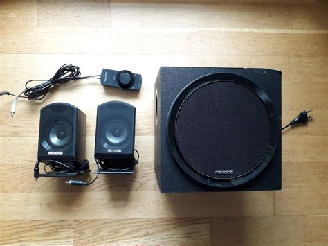 Microlab M-820 kolonėlės 2.1 - Skelbiu.lt