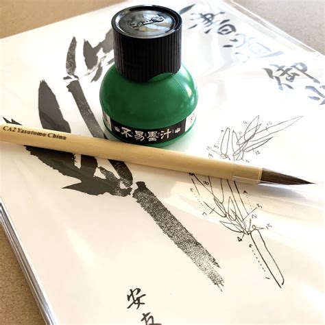 Traditional Chinese Calligraphy Kit (Hanzi, Kanji, & Hanja) - Rayna Lo