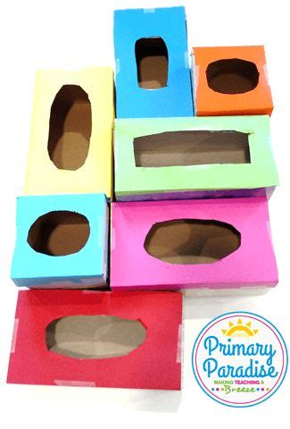 How To Repurpose Empty Tissue Boxes & Engage Your Class | Tissue box crafts, Tissue boxes ...
