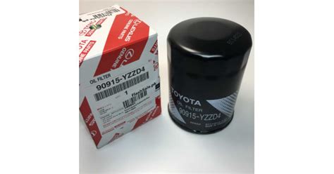 Toyota Genuine Thailand Oil Filter 90915-YZZD4