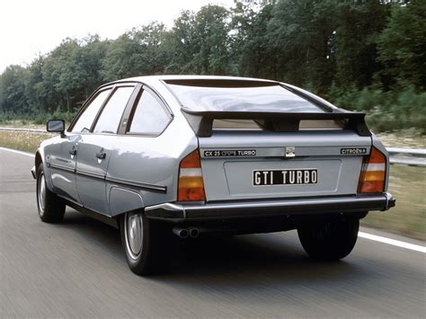 Citroën CX GTI Turbo lavion de chasse