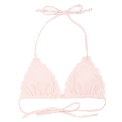 Relleciga Damen Bademode Triangel Bikini Mit Unterteil Im Brasil Style Creamy Apricot Relleciga De