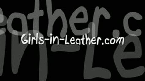 Christina F Herself In Ripped Miss Sixty Leather Pants Horny Girls In Leather Pants