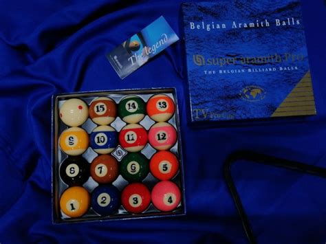 Billiard Ball Standard Size Belgian Aramith Balls Super Aramith Pro