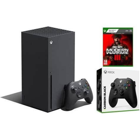 Pack Console Xbox Series X 1To Noir Call Of Duty Modern Warfare III