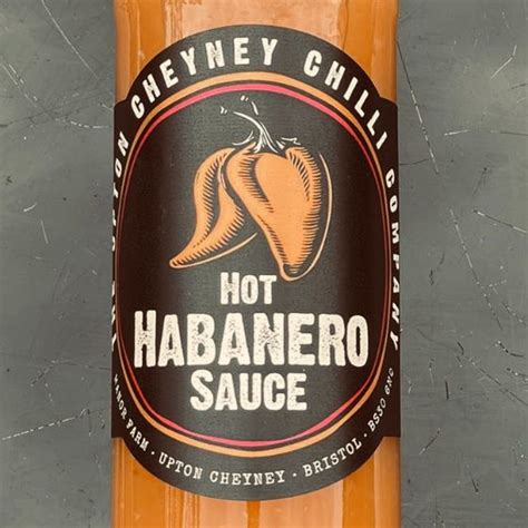 Hot Habanero Upton Cheyney Chilli Company