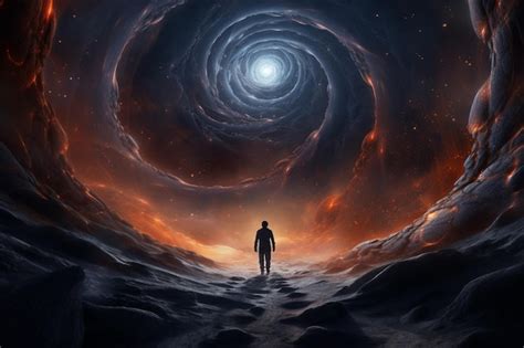 Premium Photo Illustration Of A Journey Through The Universe Oct 00332 00