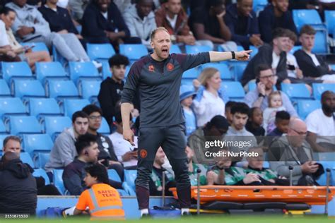 Ben Wilkinson Is Managing The Manchester City U18 Team During The Fa